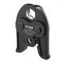 VEVOR V28 Pressbacke, 28 mm Pressbacke für V-förmige Edelstahlrohre, Crimpbacken aus Stahl, kompatibel mit 32NK Standard-Presswerkzeugen, Heizungs-, Lüftungs- und Klimasysteme, Gasleitungen