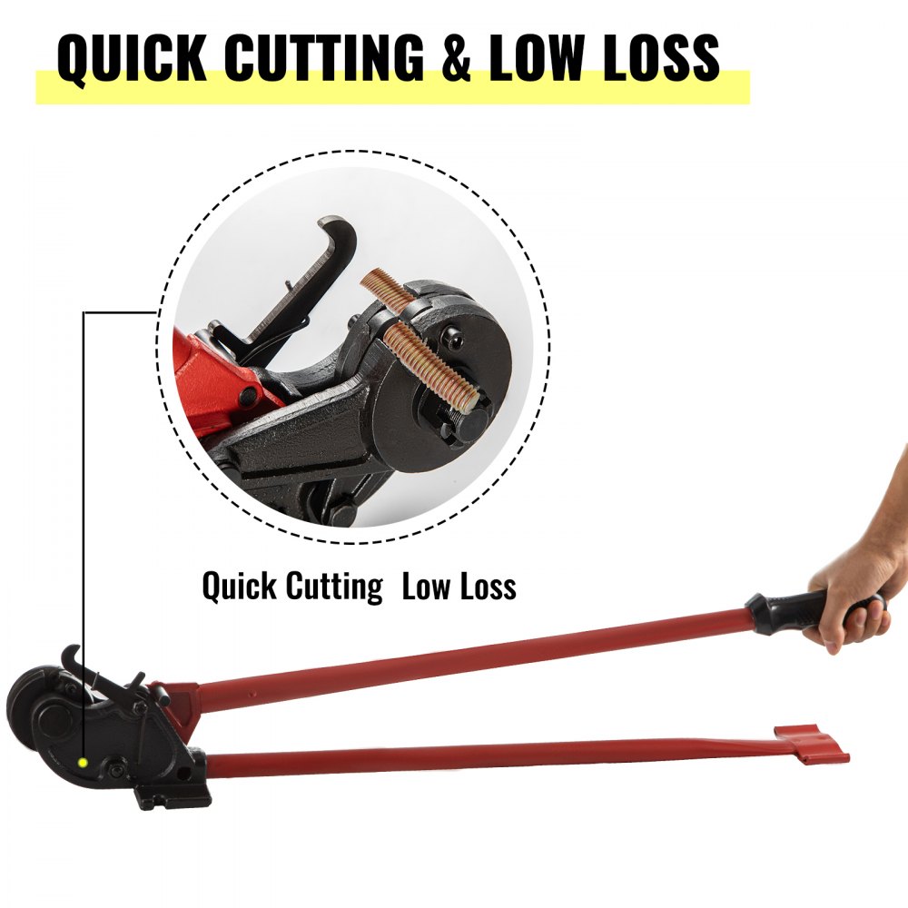 10mm Gewindestangenschneider Gewindestangen-schere 76cm Griff Bolzenschneider