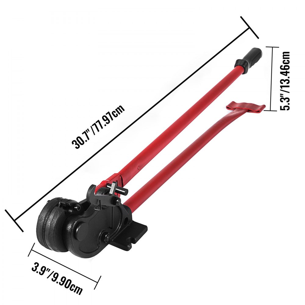 10mm Gewindestangenschneider Gewindestangen-schere 76cm Griff Bolzenschneider