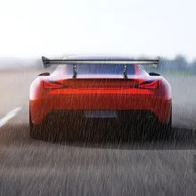 VEVOR 5 kg Spoiler 64 cm Heckspoiler 135 x 10 x 19 cm Heckspoiler Heckflügel