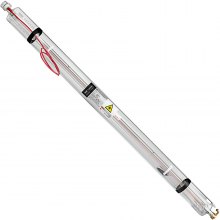 VEVOR 130 W CO2-Laserröhre Professionelle Laserröhre 1630 mm Länge Glas-Laserröhre für Laserschneiden Lasergravieren Lasermarkieren und Acrylschneiden