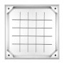 VEVOR Schachtabdeckung mit Rahmen 40 x 40 cm, Unsichtbarer Schachtdeckel Auspflasterbarer Klärgrubendeckel aus Aluminiumlegierung für Integrierten Abflusskanal auf Gehwegen in Gärten auf Terrasse
