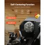 VEVOR 4-Backen-Drehfutter, φ200 mm, selbstzentrierendes Spannfutter mit 38,1-mm-8-Gewindeträgerplatte, 4-200 mm Spannbereich mit T-Schlüsselschrauben, HT300-Material, für Holz-Metall-Drehmaschinen