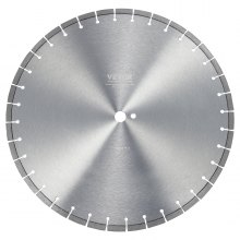 EVOR Diamantsägeblatt Beton-Sägeblatt Nass/Trocken Flache Zähne 35cm 10mm