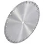 VEVOR Diamantsägeblatt Betonsägeblatt 45 cm für Nass- oder Trockenarbeiten, 12 mm Diamantsegmentsägeblatt mit flachen Zähnen, Mittellochdurchmesser 25,4 mm, für Beton, Zementplatten, Fliesen, Ziegel