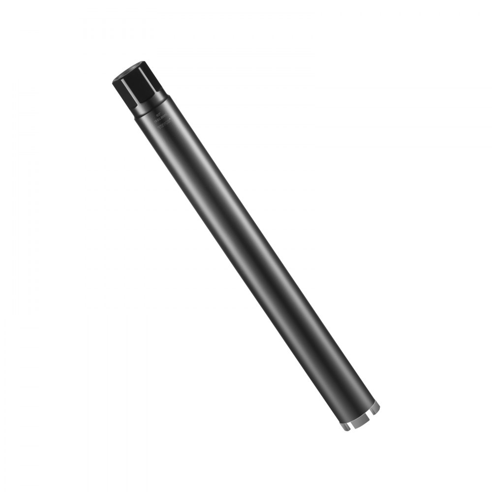 VEVOR Diamantbohrkrone Kernbohrer, 50,8 mm Nass-Diamant-Kernbohrer, 355 mm Bohrtiefe Betonkernbohrer mit Sägeblatt, 1-1/4 Zoll-7 Innengewinde, Laserschweißen, Diamant-Nassbohrer für Betonziegel