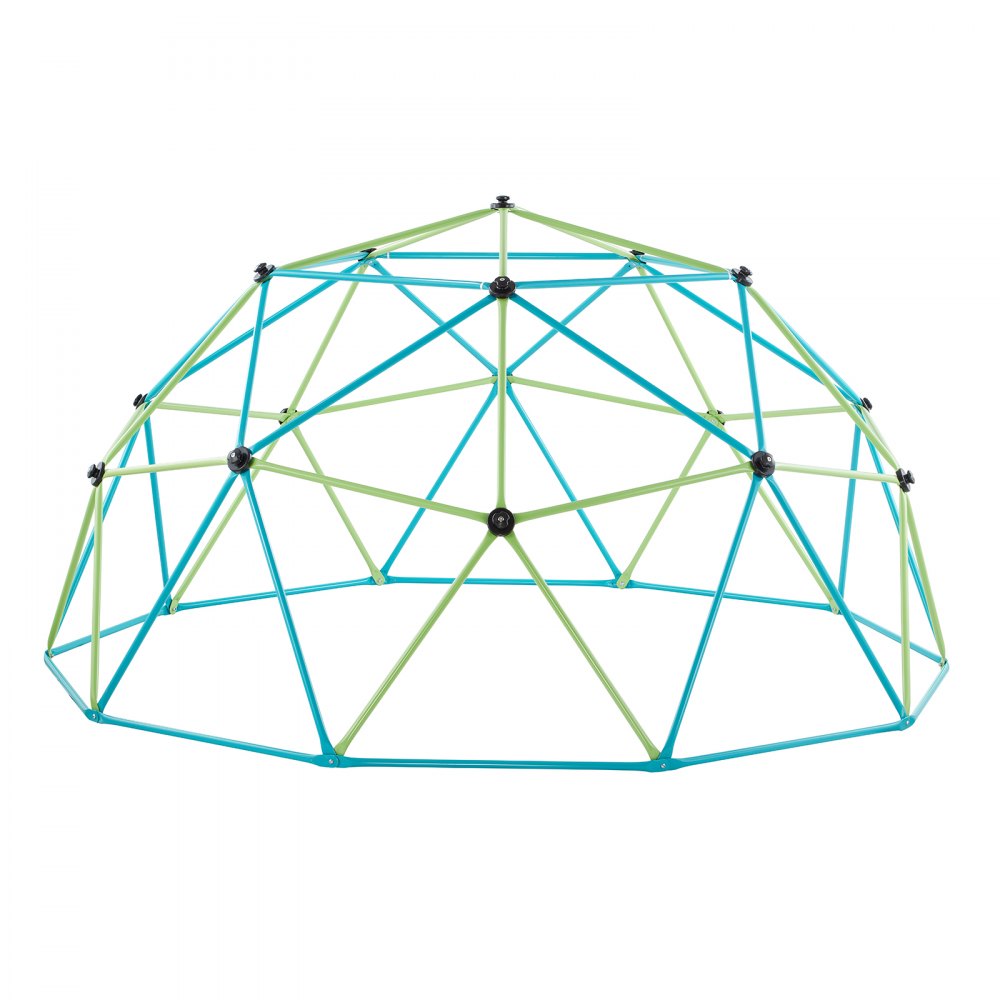 VEVOR Kletterkuppel geometrisches Klettergerüst (305 cm breit) mit Tellerschaukel, 453 kg belastbares Klettergerüst, Klettergerät für Kinder von 3 bis 10 Jahren Gartenspielzeug Spielplatz
