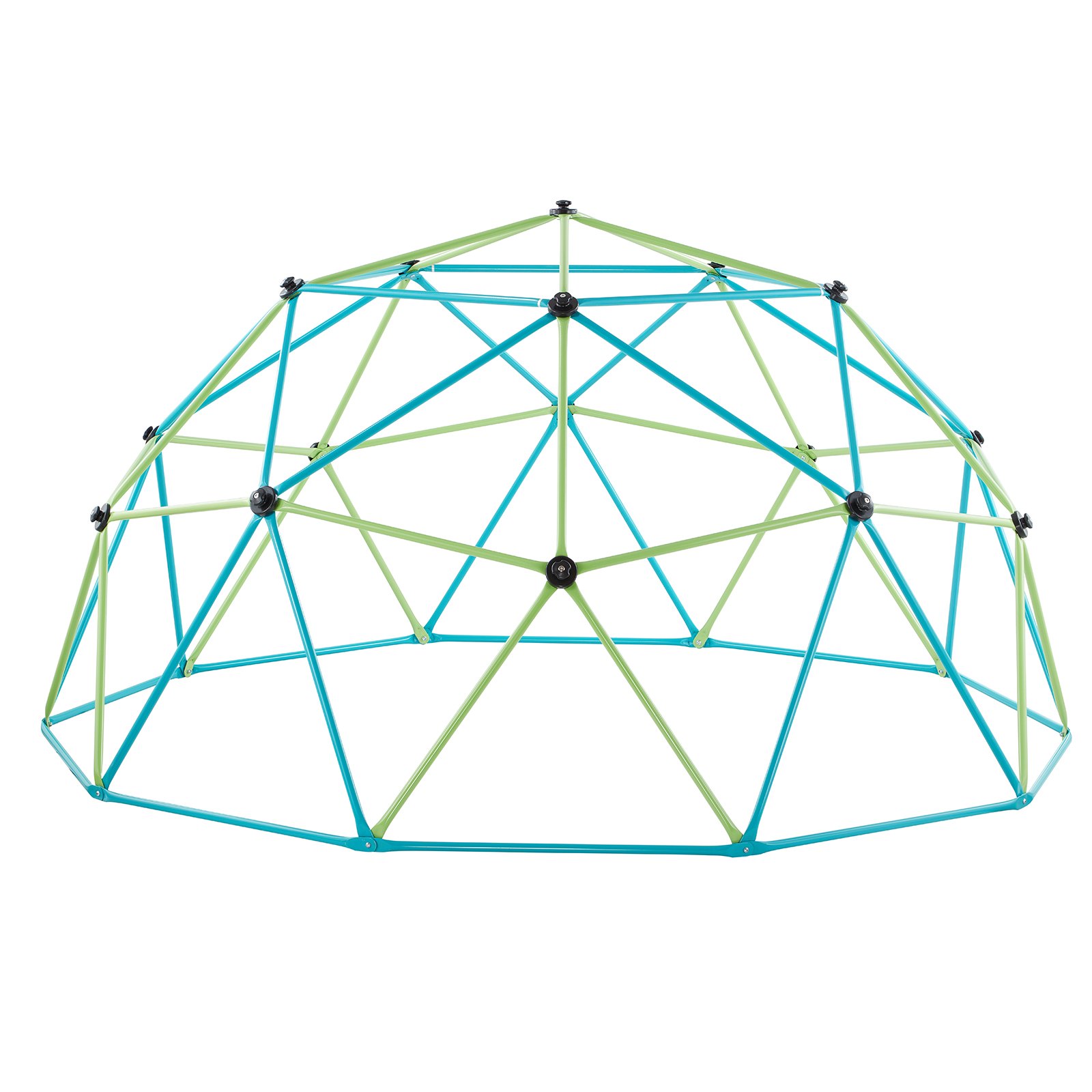 VEVOR Kletterkuppel geometrisches Klettergerüst (305 cm breit) mit Tellerschaukel, 453 kg belastbares Klettergerüst, Klettergerät für Kinder von 3 bis 10 Jahren Gartenspielzeug Spielplatz