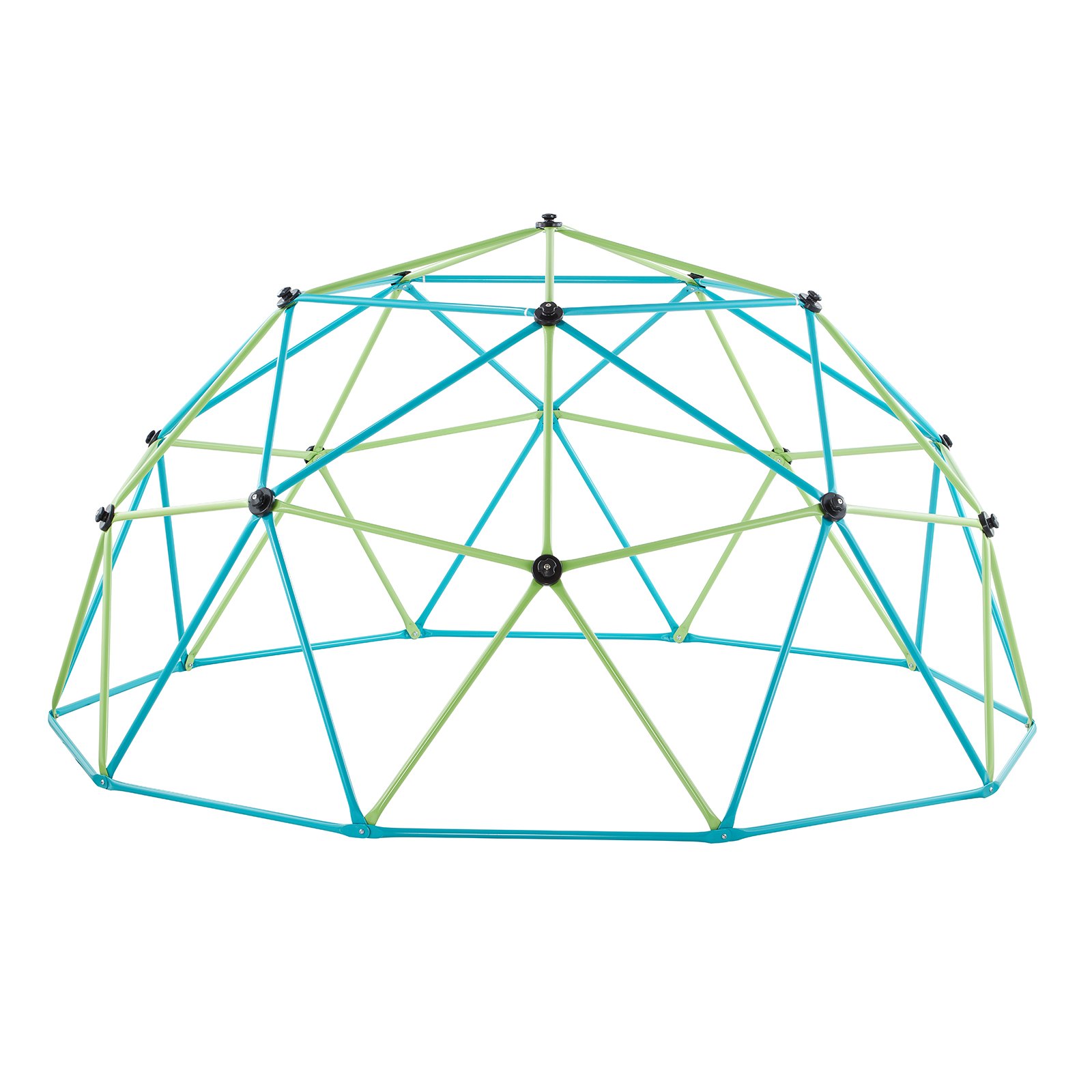 VEVOR Kletterkuppel geometrisches Klettergerüst (305 cm breit) mit Tellerschaukel, 453 kg belastbares Klettergerüst, Klettergerät für Kinder von 3 bis 10 Jahren Gartenspielzeug Spielplatz