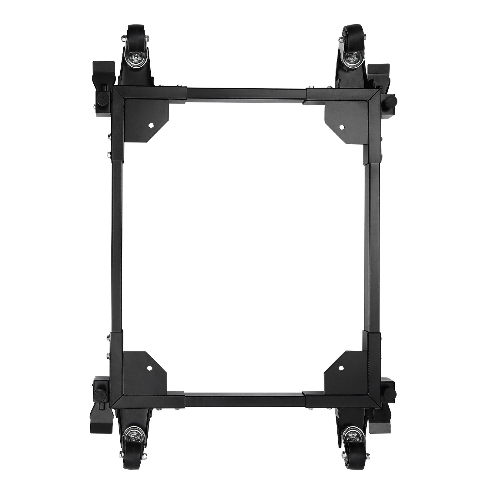 VEVOR Mobile Basis, 1500 lbs Kapazität, einstellbar von 20" x 24,5" bis 28" x 33,5", robuste universelle mobile Basis mit 4 Lenkrädern, für Holzbearbeitungsgeräte, Bandsäge, Elektrowerkzeug, Maschine