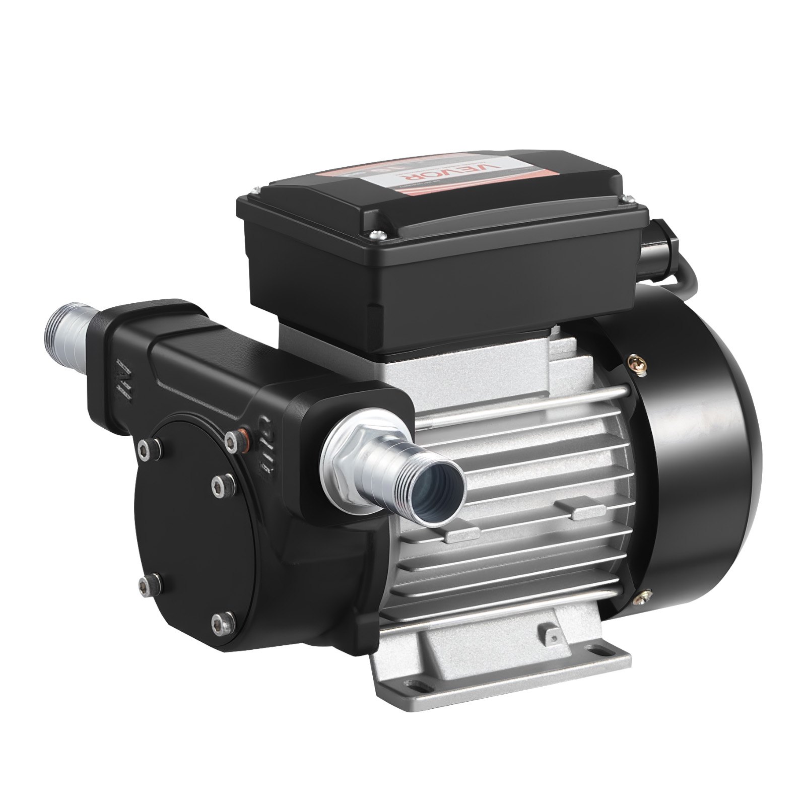 VEVOR Kraftstofftransferpumpe, 230V AC, elektrische Diesel-Transferpumpe, 60 L/min, maximale Saughöhe 2,4 m, maximale Förderhöhe 13,7 m, für Kerosin, Biodiesel, landwirtschaftliche Maschinen