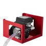 VEVOR Kraftstofftransferpumpe, elektrische Diesel-Transferpumpe, 60L/min, mit Durchflussmesser, automatisch abschaltender Kraftstoffdüse, 2 Schläuchen, 13,7m Förderhöhe, für Kerosin, Biodiesel