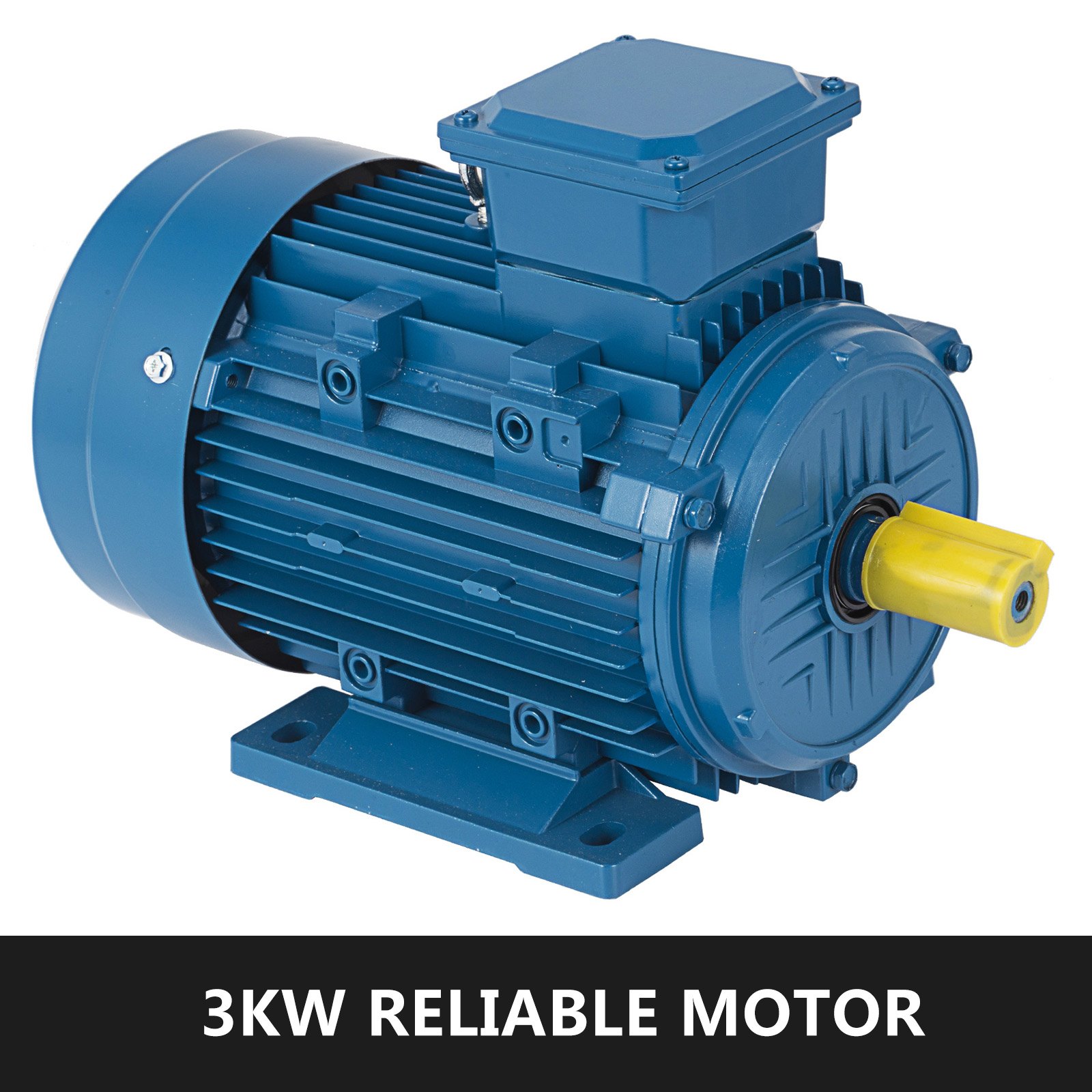 Wechselstrommotor 3kw Elektro Motor 3 Phase B3-montage Aluminium Blau 1500u/min