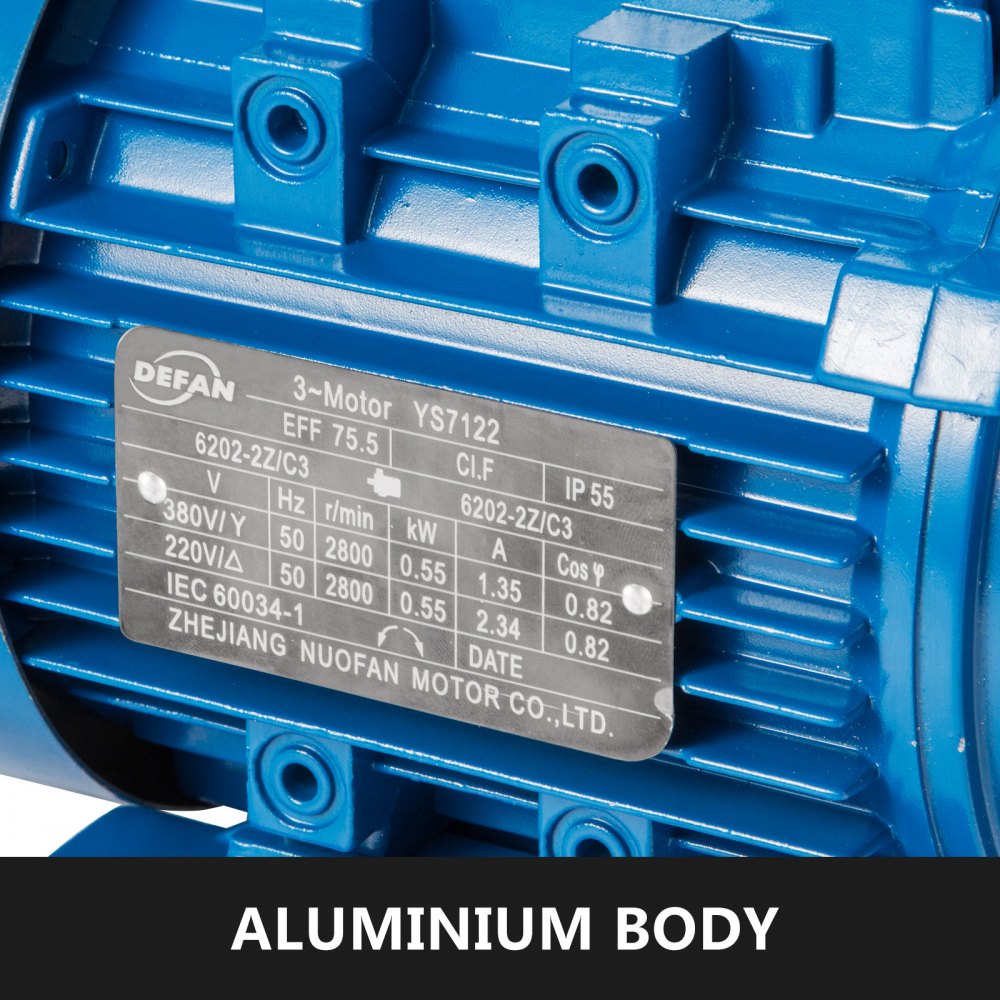 Elektromotor 3phase Wechselstrommotor Energiesparend Industriemotor 2-polig