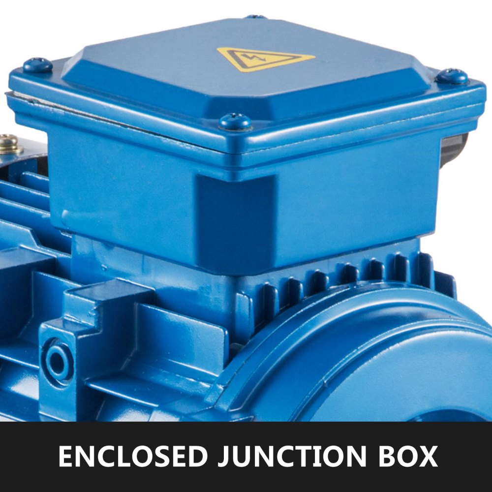 Elektromotor 3-phasig 0,75kw 400v 1500rpm Wechselstrom Aluminium B3 Hot Great