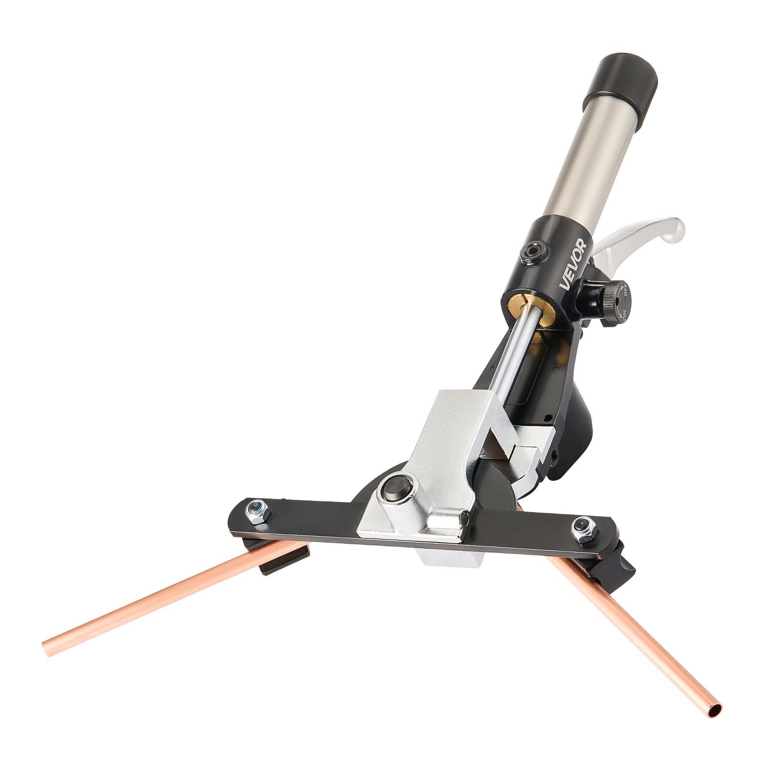 VEVOR Hydraulic Tubing Bender Kit, 6 mm to 22 mm, Copper Tube Pipe Bender, Forward/Reverse HVAC Bending Tool Set, with 7 Aluminium Alloy Dies, for HVAC Air Conditioning Refrigeration Automotive Repair