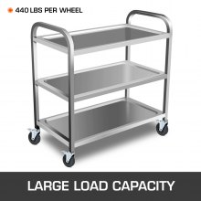 VEVOR Lenkrollen aus Polyurethan, Eisenkern 12,7 cm, Lenkstangenrollen mit Doppelfeststellbremse, Stellfüße, Tragkraft 200 kg pro Rad Industrierollen Schwerlastrollen Transportrollen