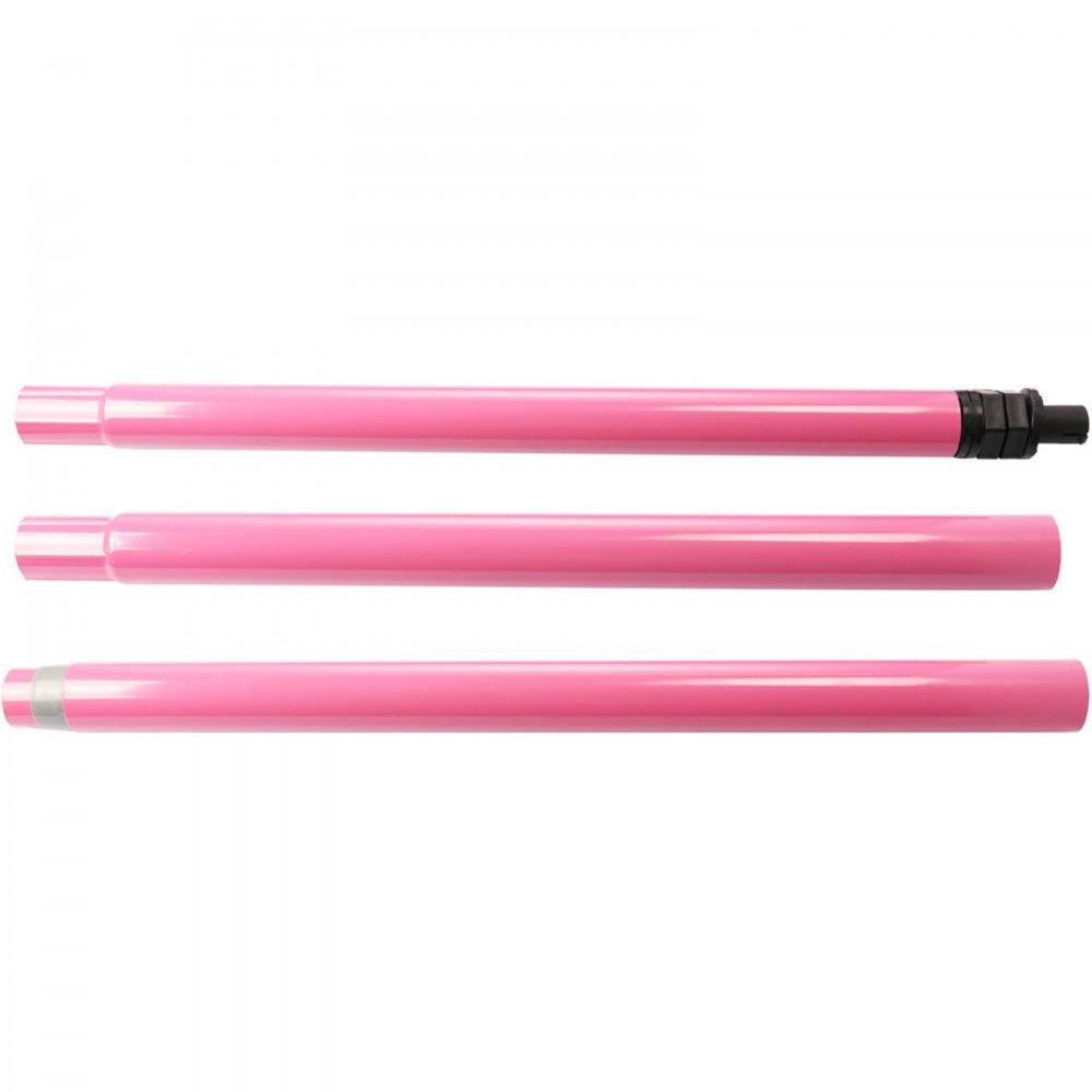 Tragbar Fitness ROSA exotisch Stripper Strip Pole Dance Tanzen Tanzstange verriegelnd 50mm