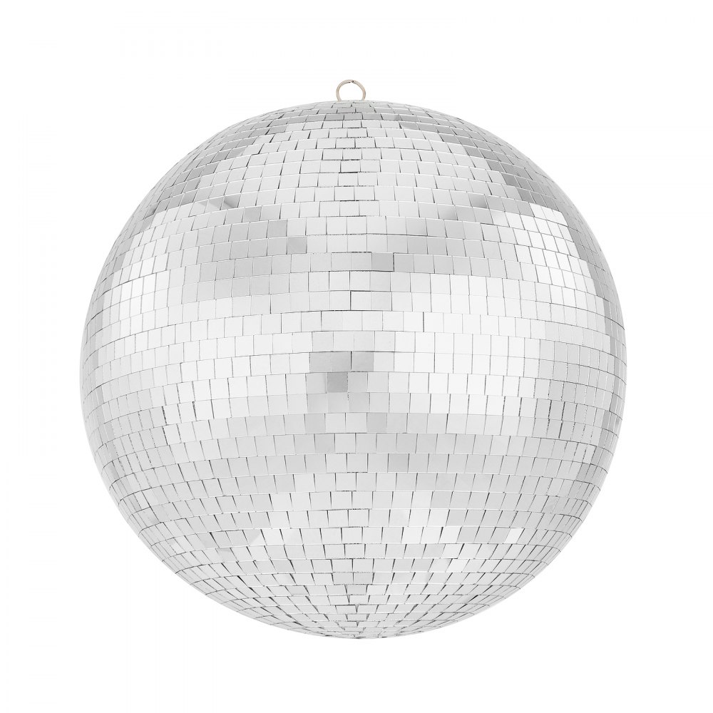 VEVOR Spiegelkugel 295 mm, Diskokugel, Discokugel-Mirrorball mit Aufhängering, Blitz-Diskokugel-Partydekorationen, ideal für DJ-Club, Bühne, Hochzeit, Geburtstag, Weihnachten, Silvesterfeier