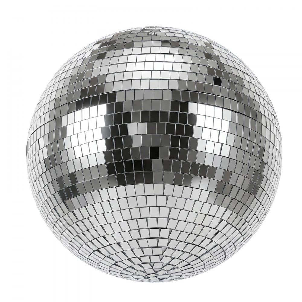 VEVOR Spiegelkugel Discokugel Mirrorball 10/15/20/30 cm 8 Stk. Aufhängering, für Party- & Heimdekoration DJ Tanzclub, Equipment für Lichteffekte & Partybeleuchtung, 360°-Reflexion, Wiederverwendbar