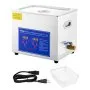 VEVOR Professional Ultrasonic Cleaner 10 L, Ultrasonic Cleaning Device with Digital Timer & Heater, Jewelry Cleaner 40 kHz Ultrasonic Cleaning Machine for Glasses, Watches, Rings & Small Items