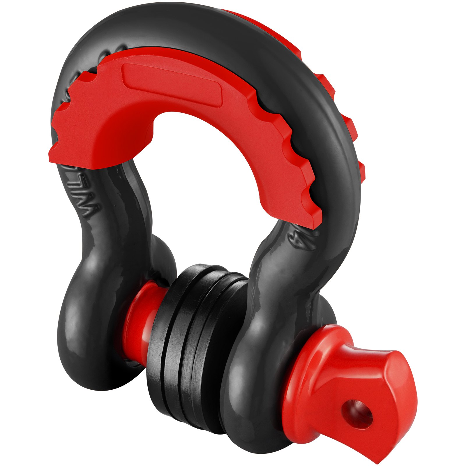 VEVOR 2er-Pack 3/4 Zoll D-Ring-Schäkel mit 7/8 Zoll Schraubstift Bruchfestigkeit 28500kg