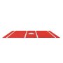 VEVOR Baseball-Schlagmatte Trainingsmatte (366 x 183 cm) Trainingspad Schlagkäfigmatte, Baseballmatte mit Home Plate &  Anti-Fade-Rasen, tragbare Trainingshilfe Softballmatte Outdoor, Rot