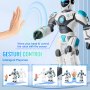 VEVOR RC-Roboterspielzeug für Kinder, 2,4 GHz, programmierbare Fernbedienung mit Gestenerkennung und Sprachsteuerung, interaktiver singender und tanzender Roboter für Jungen und Mädchen im Alter von 6, 7, 8, 10 und 12 Jahren, Geburtstagsgeschenk