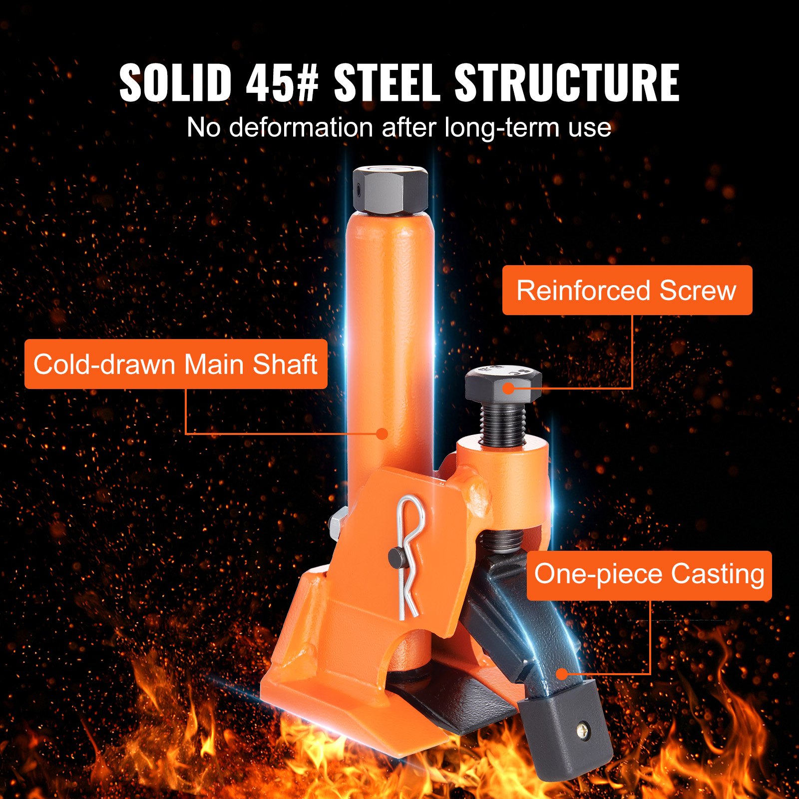 VEVOR Tire Changer 96.5-106.7 cm Adjustable, Tire Mounting Tool 250x150x120 mm Tire Iron Tire Lever Tire Mounting Machine Tire Changing Tool Tire Lever Manual