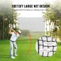 Golfer üben mit dem Golf-Übungsnetz von VEVOR, 10 x 15 Fuß großes Netzdesign für sicherere Übungseinheiten.