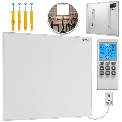 450w Infrarotheizung Heizpaneel Infrarot Heizkörper Raumheizung Thermostat(450w)