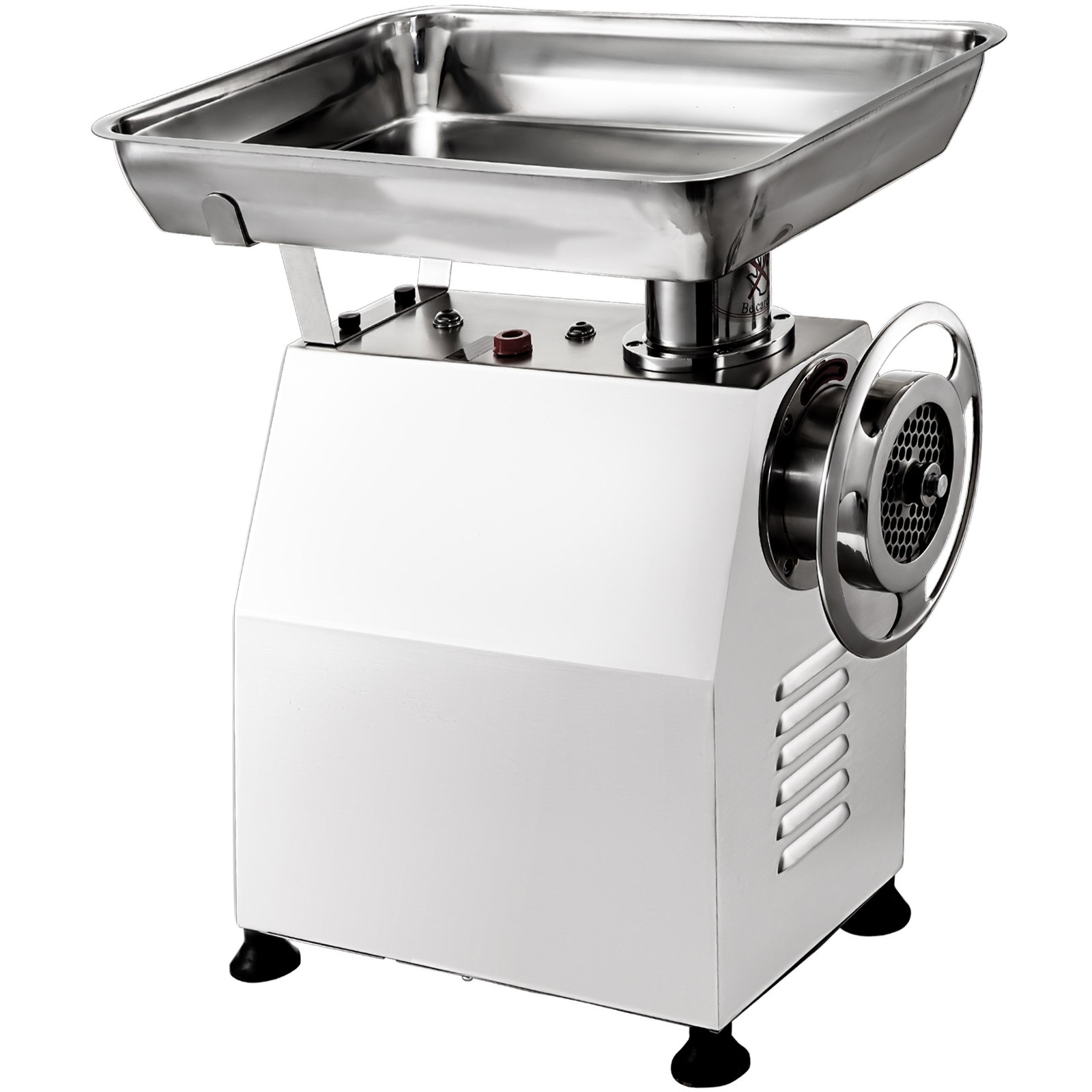VEVOR Profi Fleischwolf elektrisch 2200W Wurstfüller Fleischwolf Edelstahl 350kg/h Fleischwolf Spitzgebäck Industrie Faschiermaschine