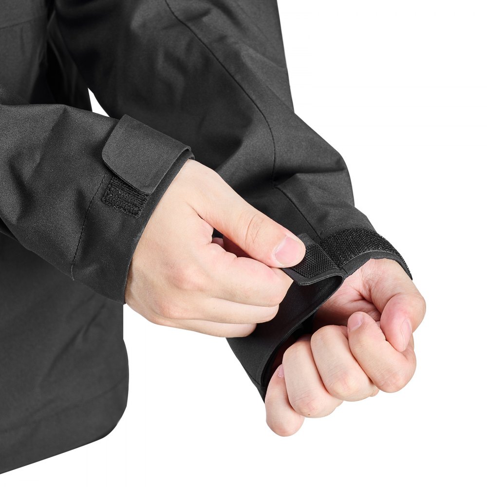 VEVOR Beheizte Jacke für Herren mit 7,4-V-Akku, elektrischer Softshell-Heizmantel, winddichte, Heizjacke, leichte Oberbekleidung mit 5 Heizzonen und 3 Heizstufen, maschinenwaschbar, L