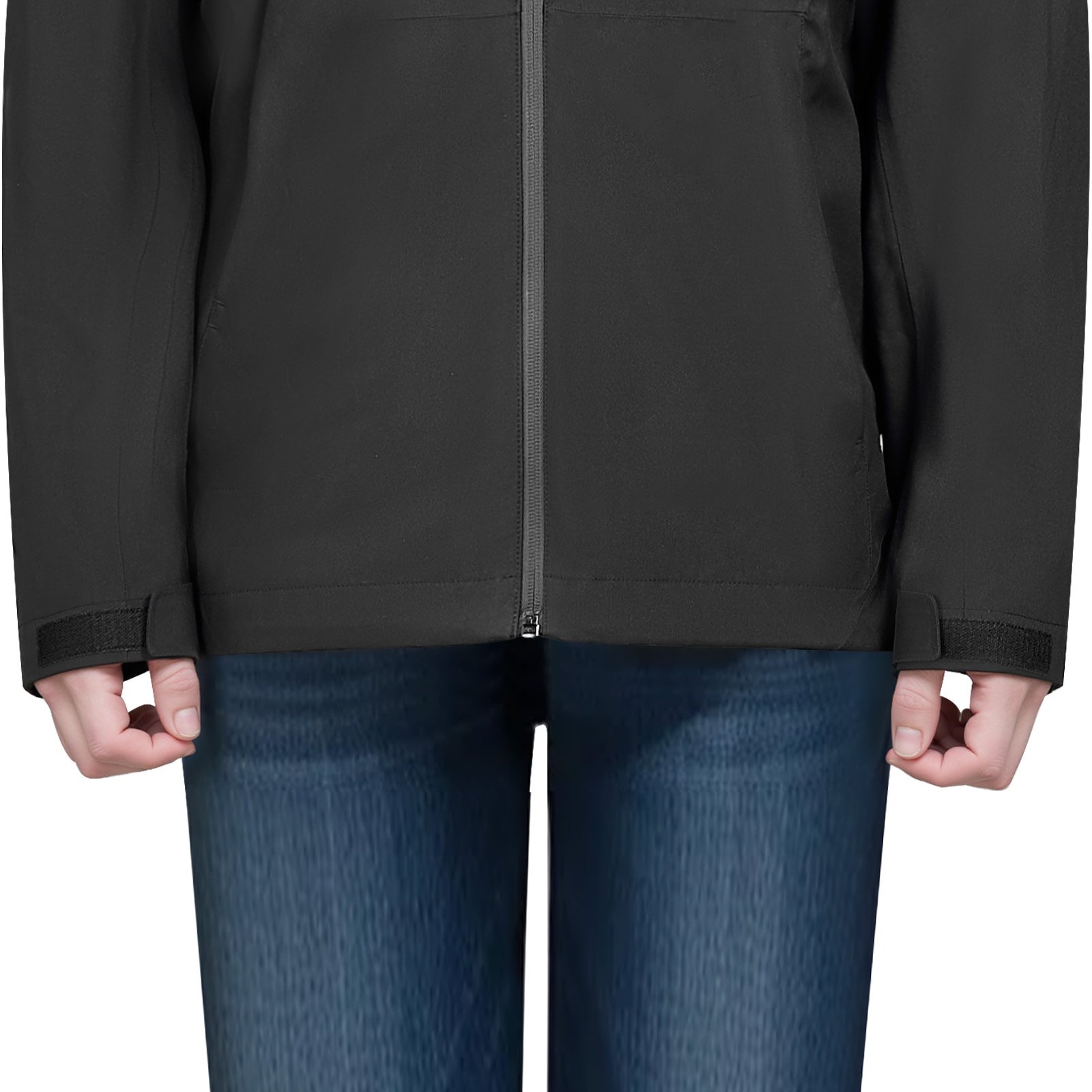 VEVOR Beheizte Jacke für Damen mit 7,4-V-Akku, elektrischer Softshell-Heizmantel, winddichte, Heizjacke, leichte Oberbekleidung mit 5 Heizzonen und 3 Heizstufen, maschinenwaschbar, M