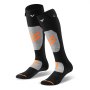 VEVOR Beheizte Socken, Größe XL, 5000 mAh Akku, wiederaufladbare Heizsocken mit 4 Heizstufen & APP-Steuerung, 40–70 ° Fußwärmer für Outdoor, Skifahren, Angeln, Camping, Unisex