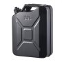VEVOR Kraftstoffkanister Metall 20 L, Benzinkanister mit Ausgießer & Komfortgriff, 6 L/min Durchflussrate, Auslaufsicherer & Korrosionsbeständiger, Ideal für Autos, Motorräder, ATVs & UTVs, Schwarz