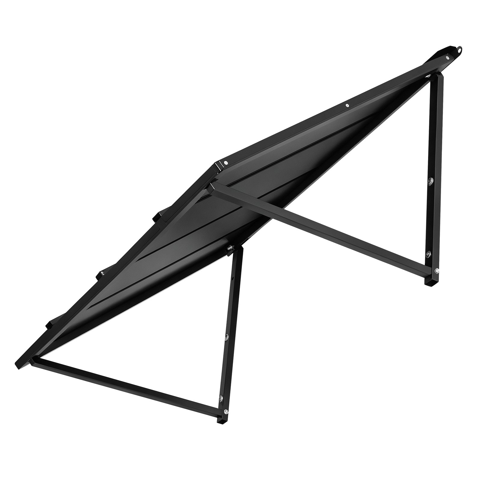 VEVOR Fenstermarkise 112,5x61x61 cm, Türvordach, Markisen, Überdachung mit dreieckigem Stahlrahmen für Türen, Außenregen & Schnee-Sonnenschutz für Türeingänge, Fenster, Veranden, Balkone