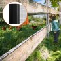 VEVOR Volierendraht 61 x 3048 cm, Gartenzaun, 1,06 mm Maschendrahtzaunrolle, Vinylbeschichtetes Drahtzaun für Hühnerstallbarrieren, Kaninchen- und Schlangenzäune, Geflügelgehege