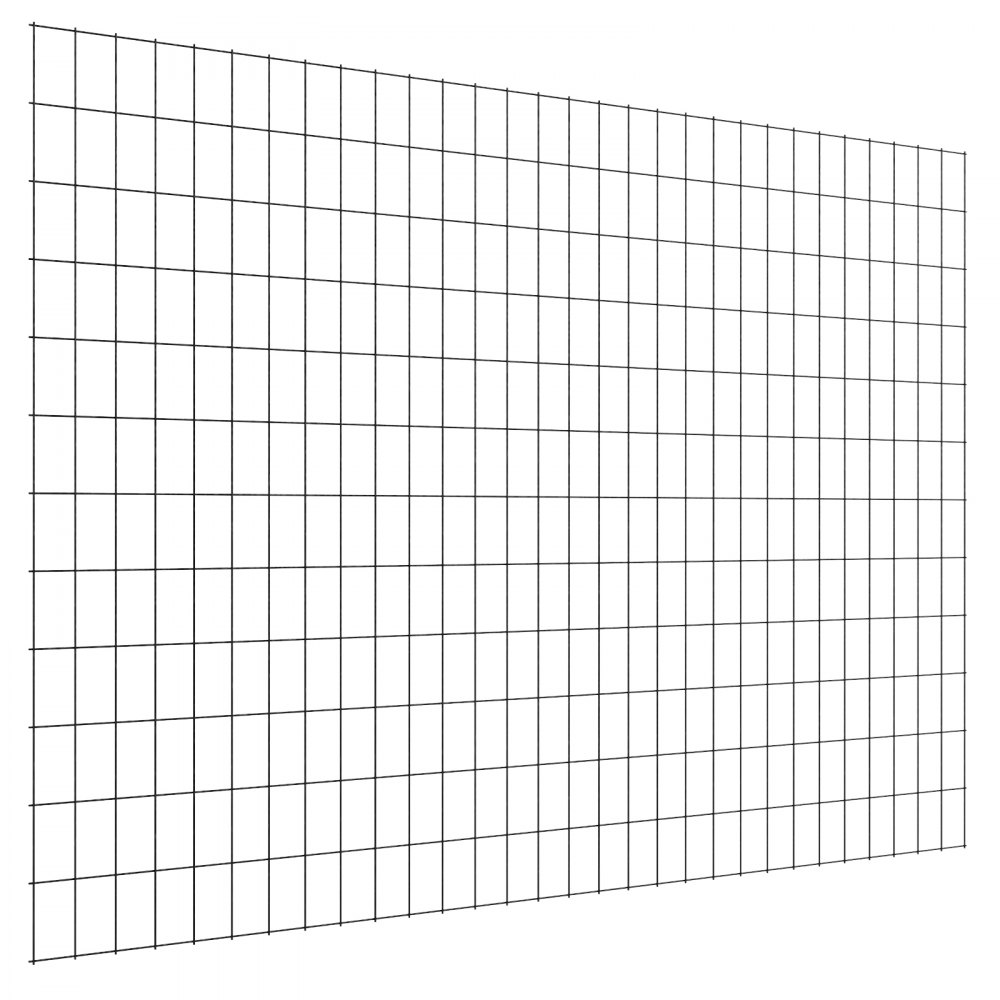 VEVOR Hardware Cloth 91cm x 7.62m, 2 x 3 in Mesh 16 Gauge Galvanized Wire Mesh Roll, Weather-Resistant Vinyl Coated Chicken Wire Fencing, Heavy Duty Welded Garden Plant Fencing for Rabbit Cage Snake