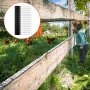 VEVOR wire mesh fence 1220x15240mm galvanized wire mesh roll, wire fence, metal wire mesh with vinyl coating for chicken coop barriers, rabbit and snake fences, poultry enclosures