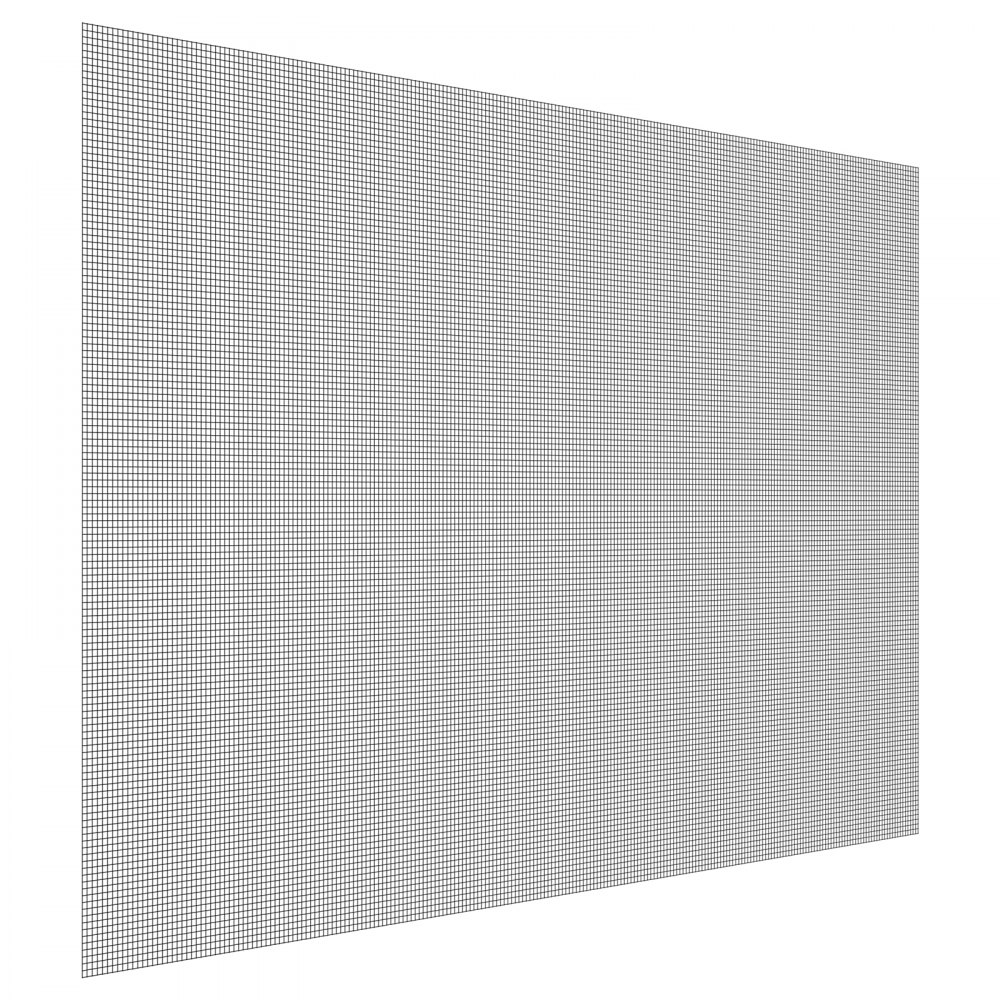 VEVOR Gartenzaun 183 cm x 30,48 m, Maschenbreite 1,27x1,27 cm, φ1,06 mm verzinkter Maschendraht-Zaun, vinylbeschichteter Hühnerdrahtzaun, Schweißgitter Gartenpflanzenzaun für Kaninchen & Geflügel