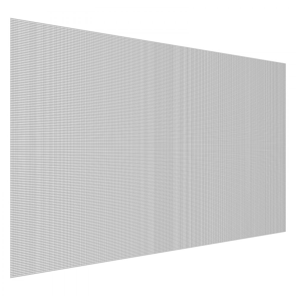 VEVOR Gartenzaun 183 cm x 15,24 m, Maschenbreite 1,27x1,27 cm, φ1,06 mm verzinkter Drahtgitterrolle, vinylbeschichteter Hühnerdrahtzaun, Schweißgitter, Gartenpflanzenzaun für Kaninchenkäfige
