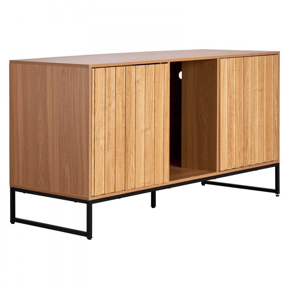 VEVOR Katzenschrank, 1200x450x665 mm, Katzentoilette mit Kratzpad & Stauraum, Katzenklo Schrank, Katzenhaus, passend für die meisten Katzentoiletten, für Schlafzimmer & Wohnzimmer