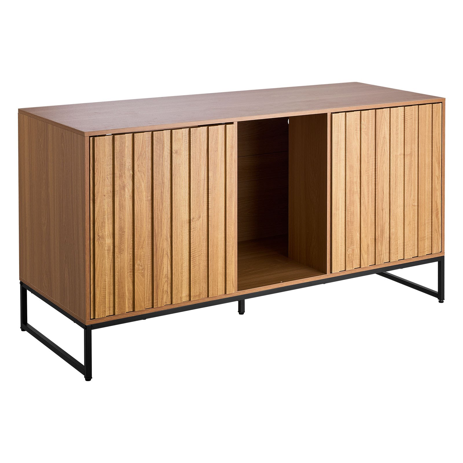 VEVOR Katzenschrank, 1200x450x665 mm, Katzentoilette mit Kratzpad & Stauraum, Katzenklo Schrank, Katzenhaus, passend für die meisten Katzentoiletten, für Schlafzimmer & Wohnzimmer