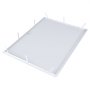 VEVOR Revisionsklappe Trockenbau 844 x 641 mm, Revisionstür aus Verzinktem Stahl mit Schlitzverschluss, Wartungsklappe für Deckenmontage (Sanitär & Elektro), Einbaumaß 620 x 823 mm Inspektionsklappe