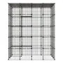 VEVOR Katzenkäfig Katzengehege 5-Stock Katzenauslauf 139,7x104,1x175,2cm, DIY-Katzenlaufstall Abnehmbarer Metallkäfig mit 5 Türen Ideal für 2-3 Katzen & Kleintiere Schwarz