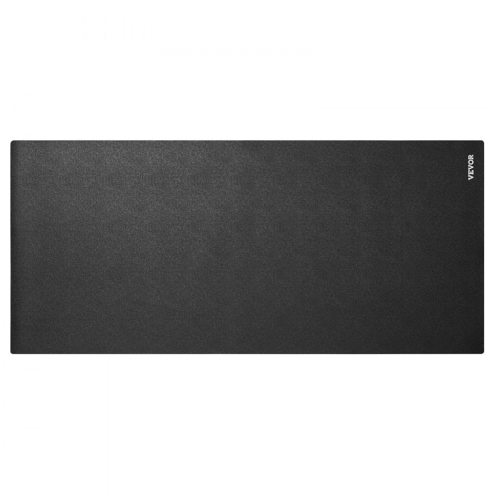 VEVOR Laufbandmatte für Teppichboden Bodenschutzmatte (90 x 200 cm) für Sportgeräte 4 mm dick, Trainingsgerätematte für Laufbänder Ellipsentrainer Rudergerät, hochdichter PVC-Bodenschutz