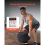 VEVOR Workout-Sandsack, strapazierfähige Powerbags Sandsack-Trainingstasche mit Griffen, 45 kg für Fitness-Krafttraining, Cross-Training, Heim-Fitnessstudio-Übungen, Schwarz (ungefüllt)
