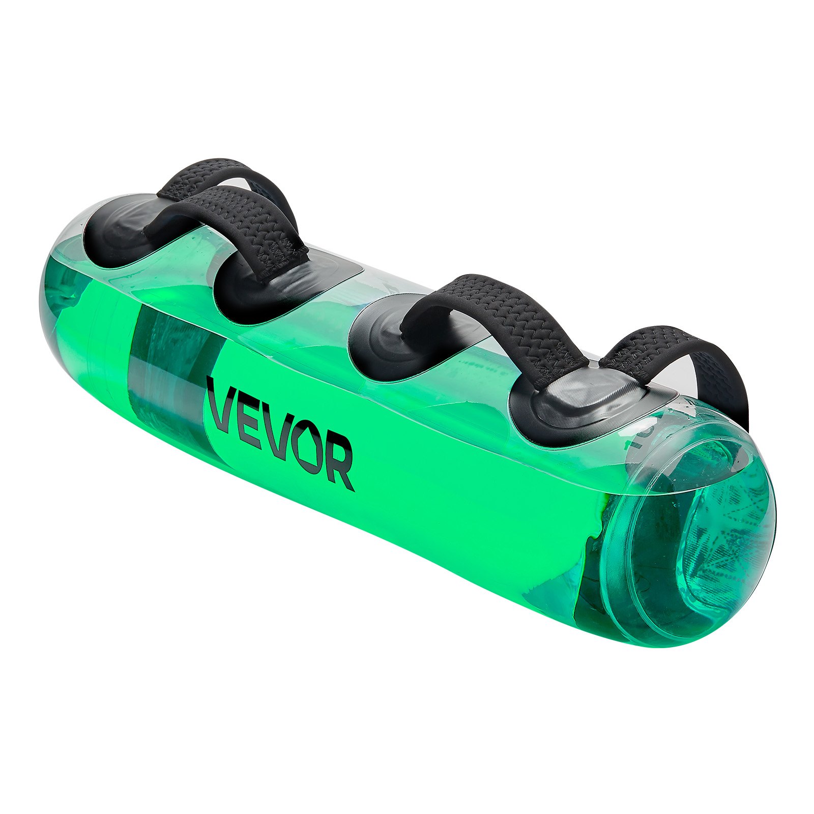 VEVOR Wassergewichte Aquabag Trainings-Powerbags, 22,68 kg verstellbares tragbare Fitnessgeräte für Stabilität und Ganzkörpertraining, für Gleichgewichtstraining, Fitnessstudio-Übungen, klar