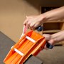 VEVOR Zweihändige Steintrageklemmen 280x120x190 mm, Tragkraft 300 kg, 2er-Pack Hebewerkzeuge mit Gummibeschichtung (0-6 cm), Hochleistungs-Hebeklemmen für Sperrholz, Glas, Granit